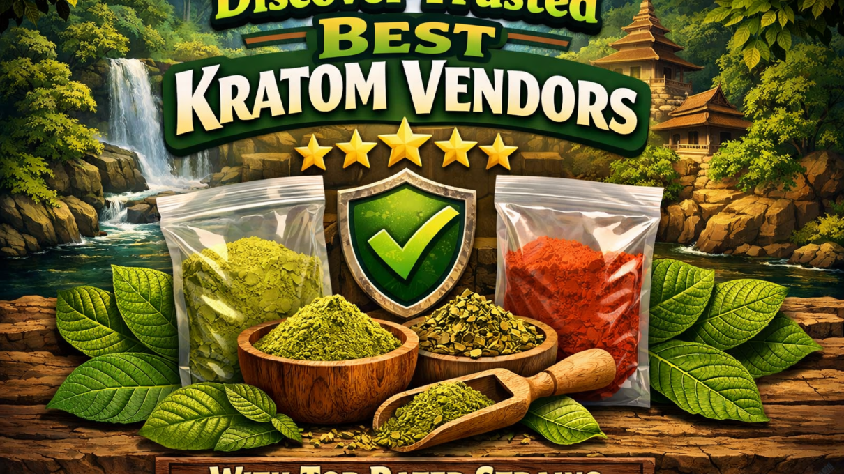 Discover Trusted Best Kratom Vendors With Top Rated Strains
